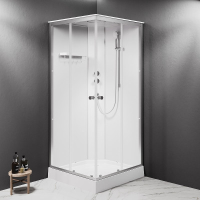 Душевая кабина AM.PM X-Joy 90х90 W94C-403-090MT без гидромассажа квадратная угловая