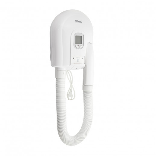 Фен для волос с гибким шлангом, в ванную комнату с розеткой GFmark (6822)