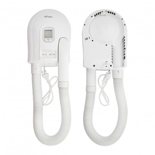 Фен для волос с гибким шлангом, в ванную комнату с розеткой GFmark (6822)