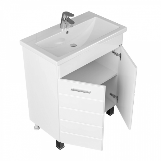 Тумба для умывальника напольная СаНта "Омега-70" (под умывальник  Фостер70)