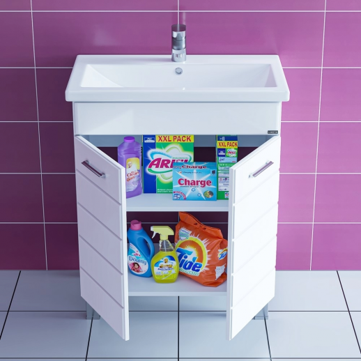 Тумба для умывальника напольная СаНта "Омега-70" (под умывальник  Фостер70)