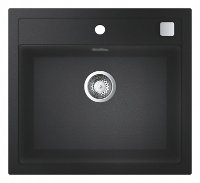 Мойка GROHE K700 с одной чашей, 560 x 510 мм, черный гранит (31651AP0)