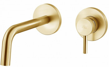 Встраиваемый смеситель для раковины Paffoni Light золото LIG006HGSP70