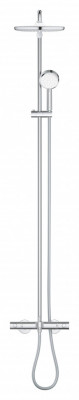 Душевая система GROHE Tempesta Cosmopolitan System 250 с термостатом для настенного монтажа, хром (26672000)