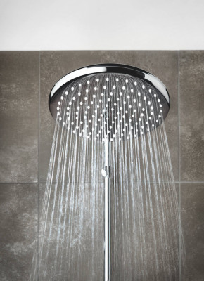 Душевая система GROHE Tempesta Cosmopolitan System 250 с термостатом для настенного монтажа, хром (26672000)