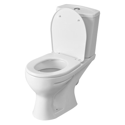 Унитаз компакт Santeri ультра 1.P401.3.S00.00B.F с бачком и сиденьем фарфор