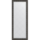 Зеркало напольное Evoform ExclusiveG Floor 199х80 BY 6308 с гравировкой в багетной раме Черный ардеко 81 мм  (BY 6308)