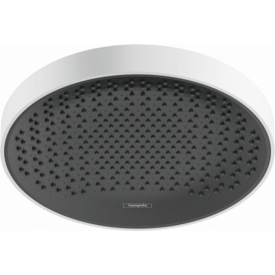 Верхний душ Hansgrohe Rainfinity 26231700 Ø 360 мм на кронштейн (белый матовый)