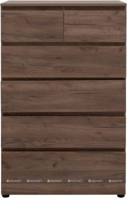 Комод для ванной Aquanet Сканди 800x480 Дуб крафт 6 ящиков (00302546)