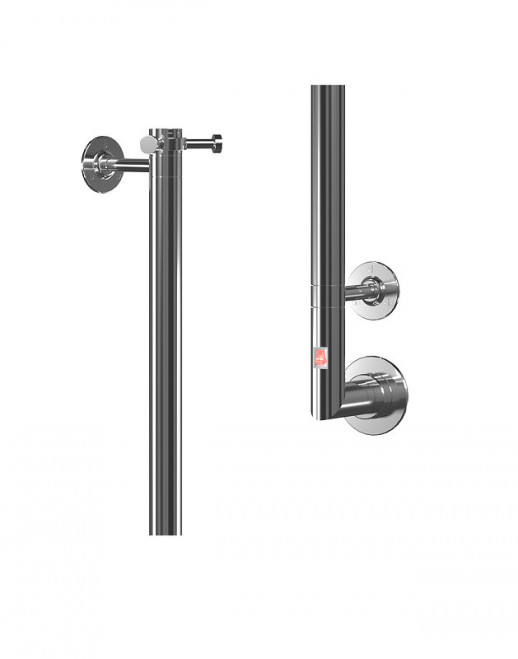 Электрический полотенцесушитель Margaroli Arcobaleno 90x1667мм латунь хром (616CRB-1650)