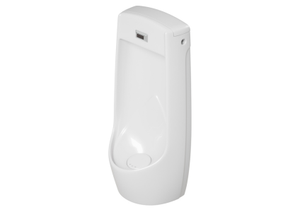 Писсуар напольный с сенсорным датчиком Laguraty 412 белый