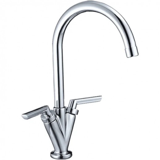 Смеситель для кухни Haiba HB4098 (латунь) хром