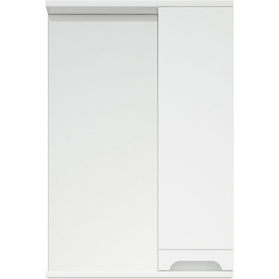 Зеркало со шкафом в ванную Corozo Лея 50 SD-00000240 белое