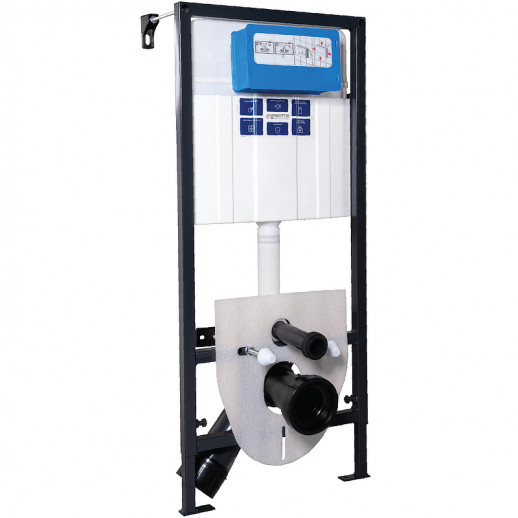 Инсталляция Bettoserb Sava Fix Slim SET40006464 для унитаза с клавишей смыва хром глянец