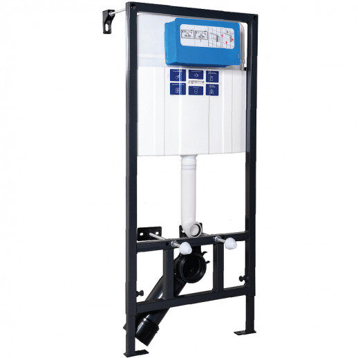 Инсталляция Bettoserb Sava Fix Slim SET40006464 для унитаза с клавишей смыва хром глянец