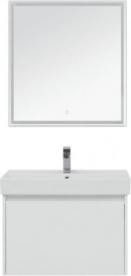 Мебель для ванной Aquanet Nova Lite 75 белый (1 ящик) напольная/подвесная (00242296)