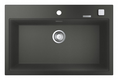 Мойка GROHE K700 с одной чашей, 780 x 510 мм, серый гранит (31652AT0)