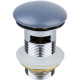 Донный клапан Bronze de Luxe 1001/1GR click-clack светло-серый для раковины  (1001/1GR)