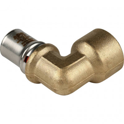 Угольник-переходник STOUT с внутренней резьбой 3/4"х20 для металлопластиковых труб прессовой SFP-0010-003420