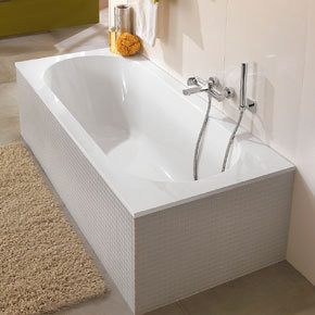Villeroy & Boch OBERON UBQ170OBE2V-01 ванна, 170см х 75см, кварил, белый Alpin