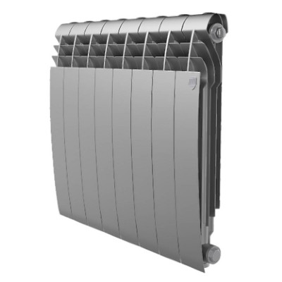 Радиатор алюминиевый Royal Thermo Biliner Alum 500 Silver Satin - 8 секций RTBASS50008