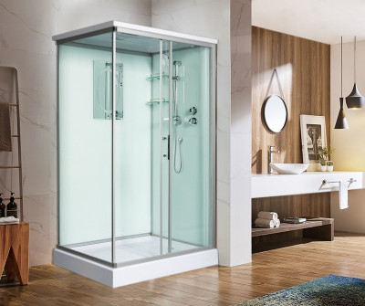 Душевая кабина WeltWasser WW500 Laine 1212 120x90 10000003275 профиль хром прямоугольная