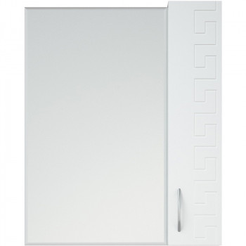 Зеркало со шкафом в ванную Corozo Олимп 50 SD-00000695 белое
