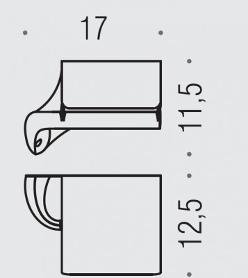 COLOMBO Link В2491.000 держатель для туалетной бумаги с крышкой, хром