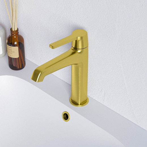 Смеситель для раковины RGW Shower Panels SP-301G 511405301-06 золото