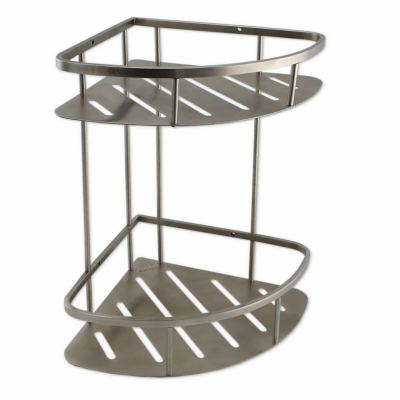 GFmark 80362 / 80363 / 80364 полка-решетка угловая 22 см, нержавеющая сталь