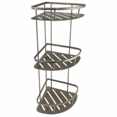 GFmark 80362 / 80363 / 80364 полка-решетка угловая 22 см, нержавеющая сталь