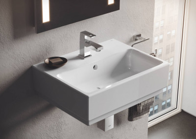Мини-раковина GROHE Cube Ceramic 45 см, альпин-белый (3948300H)