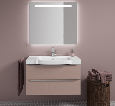 SanVit ТАНДЕМ зеркало с подсветкой 80х80