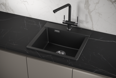 Кухонная мойка Granula 5201, ШВАРЦ