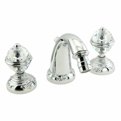 MIGLIORE Cristalia 18584 смеситель для биде на три отверстия, хром