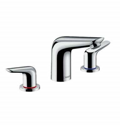 Смеситель для раковины, на 3 отверстия 71140000 Hansgrohe Novus (хром)