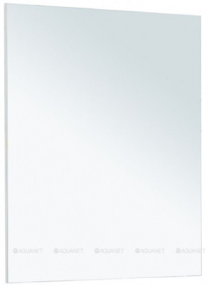 Зеркало в ванную Aquanet Lino 70 белый матовый подвесное (00253906)