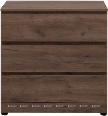 Комод для ванной Aquanet Сканди 800x480 Дуб крафт 3 ящика (00302544)