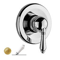 Nicolazzi Classica 3406 GB 76 смеситель для душа (внешняя часть), золотая латунь/ручка P.Mont Blanc