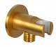 Remer 337MBG Подключение для душевого шланга | с держателем лейки (золото шлифованное)  (337MBG)