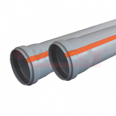 Труба OPTIMA для внутренней канализации VALFEX серый (211100200)