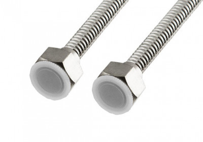 Подводка Flexitub  1/2 " 80см, к смесителю, сильфонная (пара)