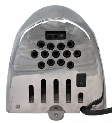 Скоростная сушилка для рук G-TEQ 8887 MC антивандальная, хром