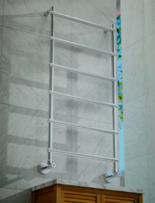 Водяной полотенцесушитель Margaroli Sole 535x1080мм лесенка латунь хром (4424706CRN)