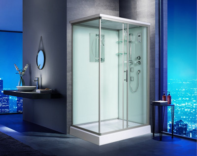 Душевая кабина WeltWasser WW500 Laine 1214 120x90 10000003277 профиль хром прямоугольная