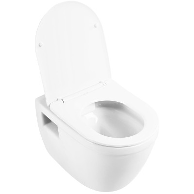 Унитаз с инсталляцией BelBagno Loto BB070CHR/SC/BB002-80/BB014-SR-BIANCO с сиденьем микролифт и белой клавишей смыва