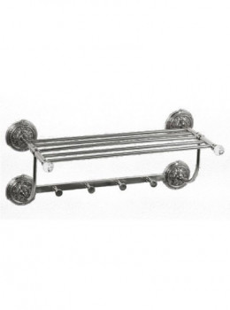 Полотенцедержатель с крючками ART&MAX  BAROCCO CRYSTAL AM-2032-Cr-C