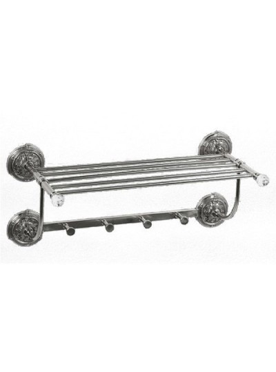 Полотенцедержатель с крючками ART&MAX  BAROCCO CRYSTAL AM-2032-Cr-C