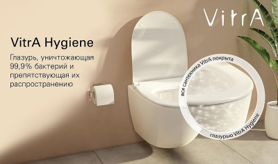 Биде Vitra Sento 4338B003-1046 подвесное белое