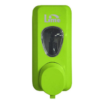 Lime Диспенсер для мыла пена в картриджах объём 0.6 л зелёный